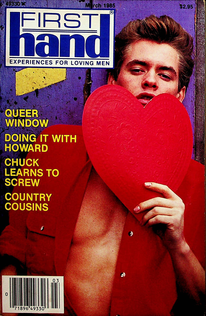 First Hand Gay Digest   Chuck Learns To Screw  March 1985   090923lm-p