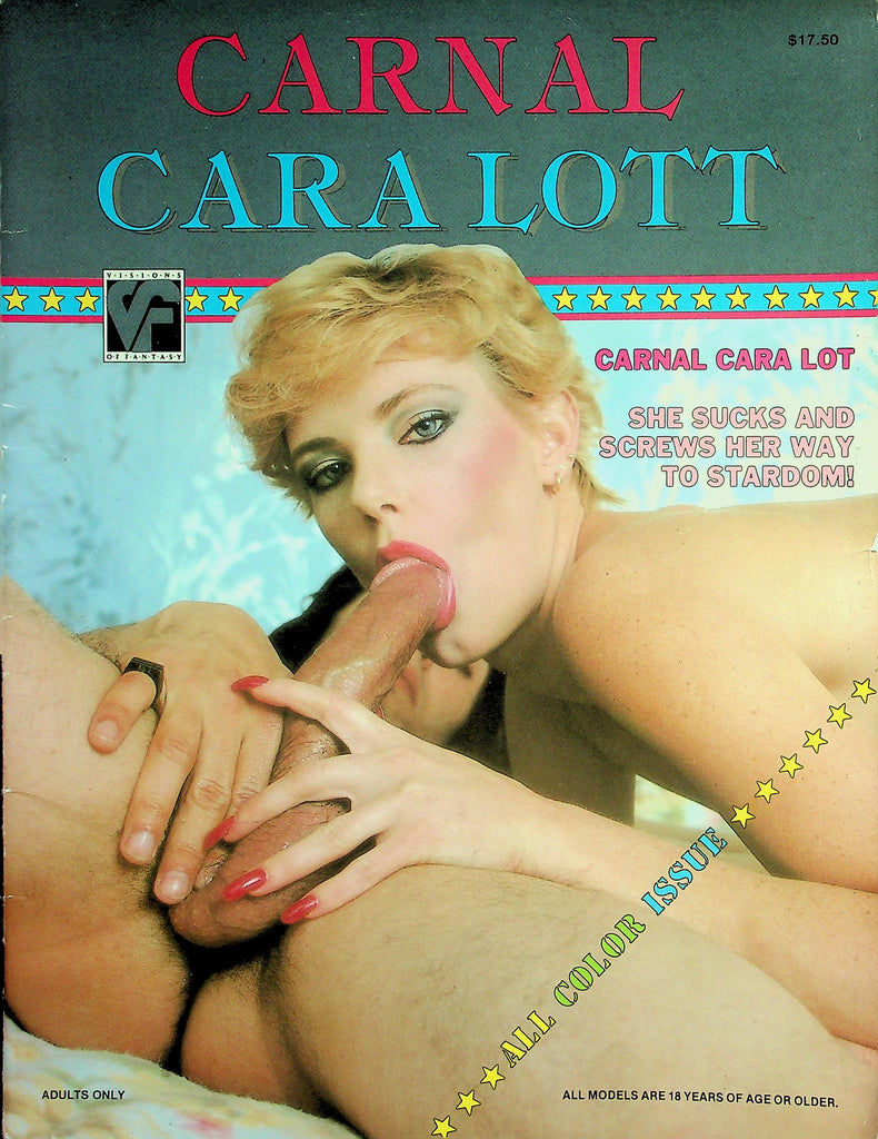 Carnal Cara Lott Magazine  She Sucks And Screws Her Way To Stardom! 1980's    082526lmp-GSC