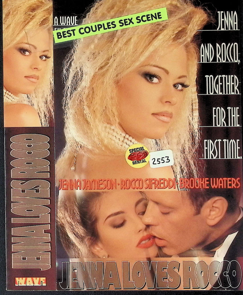 Jenna Loves Rocco with Jenna Jameson Rocco Sifreddi Brooke Waters Adult VHS Wave Film 042326AKVHS2