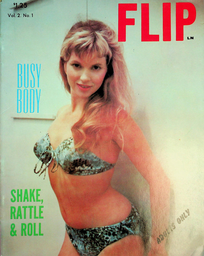 Flip Magazine  Busy Body / Shake, Rattle & Roll  w/CF   vol.2 #1  1960's    032126lmp