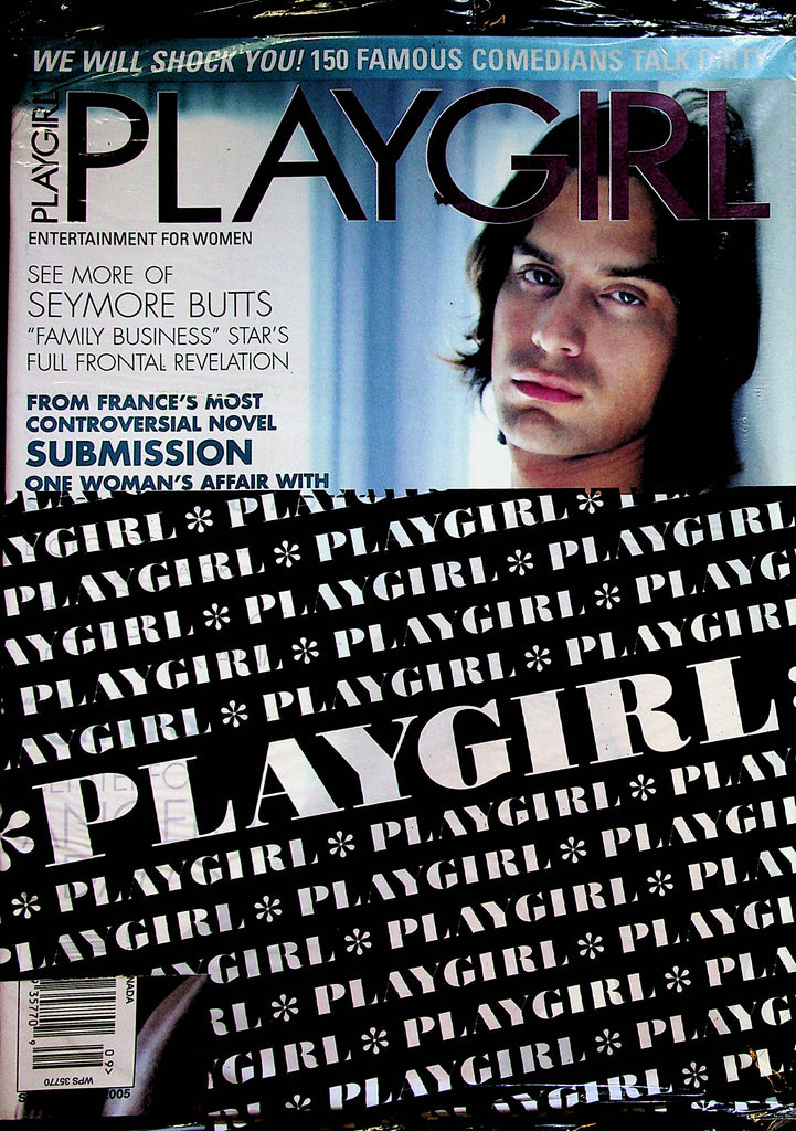 Playgirl Magazine  Seymore Butts  September 2005   New/Sealed      051323lm-p