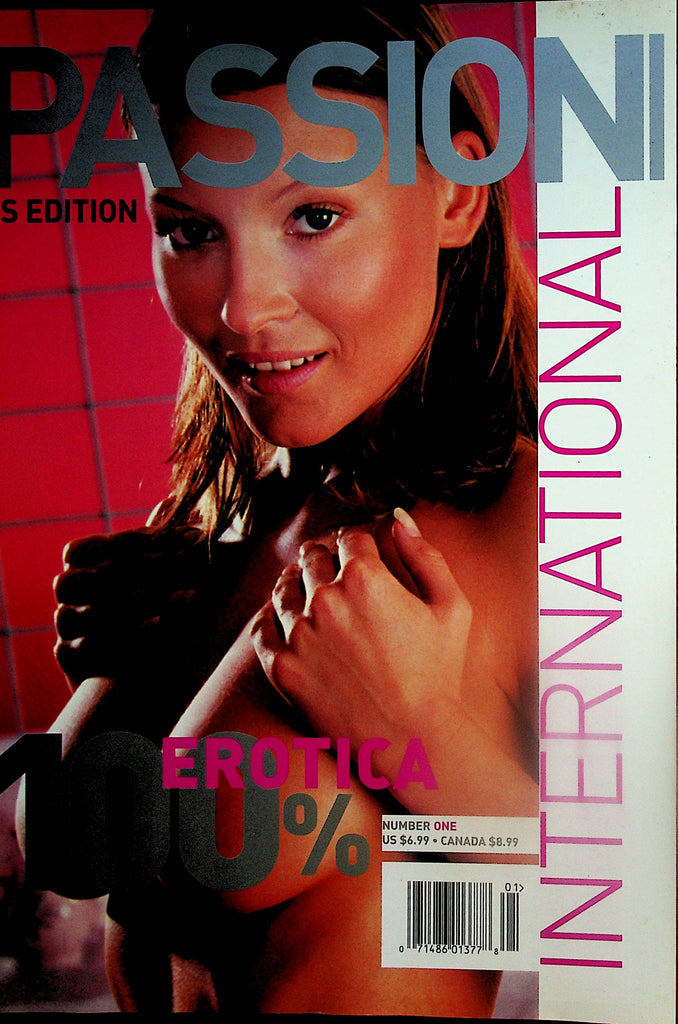 Passioni International Magazine  US Edition 100% Erotica  Eve, Gina and More!  #1 2001 Printed In Italy   120724lm-p