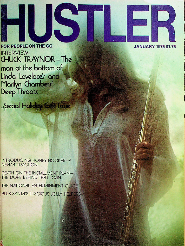 Hustler Magazine  Centerfold Girl Olinka / Chuck Traynor Interview  January 1975    031225lm-p