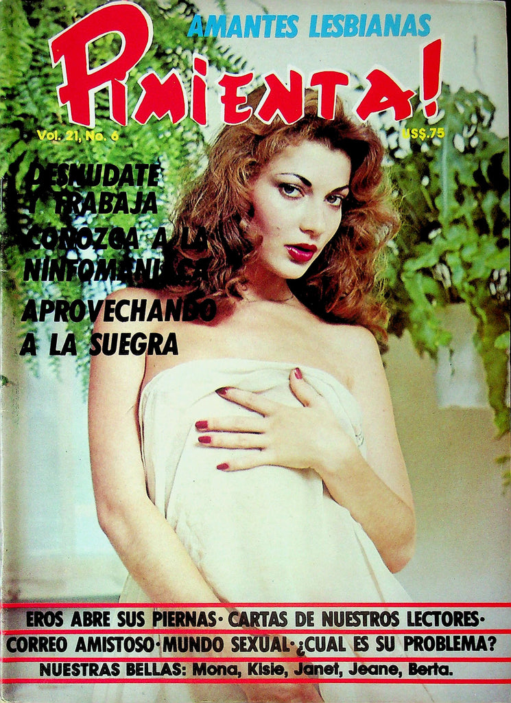 Pimienta! Spanish Magazine Ft. Mona & Kisie Vol.21 No.6 091625RP-