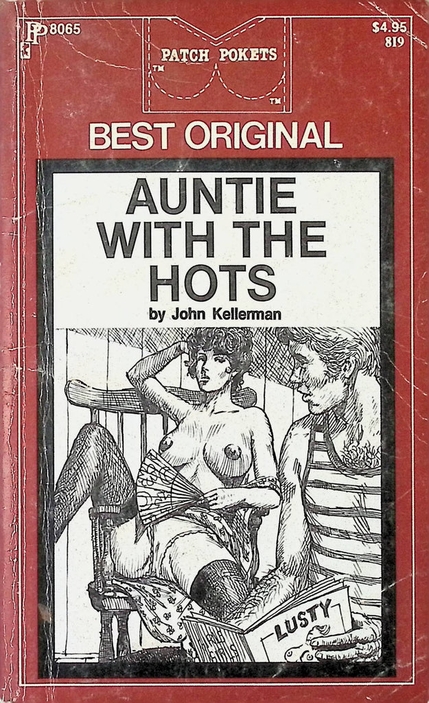 Auntie with the Hots by John Kellerman PP8065 1977 Patch Pokets Book Adult Paperback Novel-091224AMP