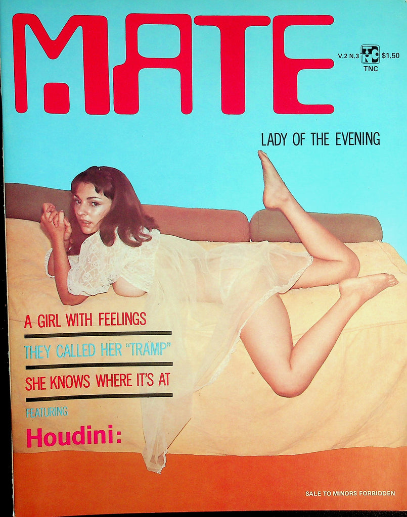 Mate Magazine  Sorority Queen / Featuring Houdini  vol.2 #3 1969   083126lmp-GSC