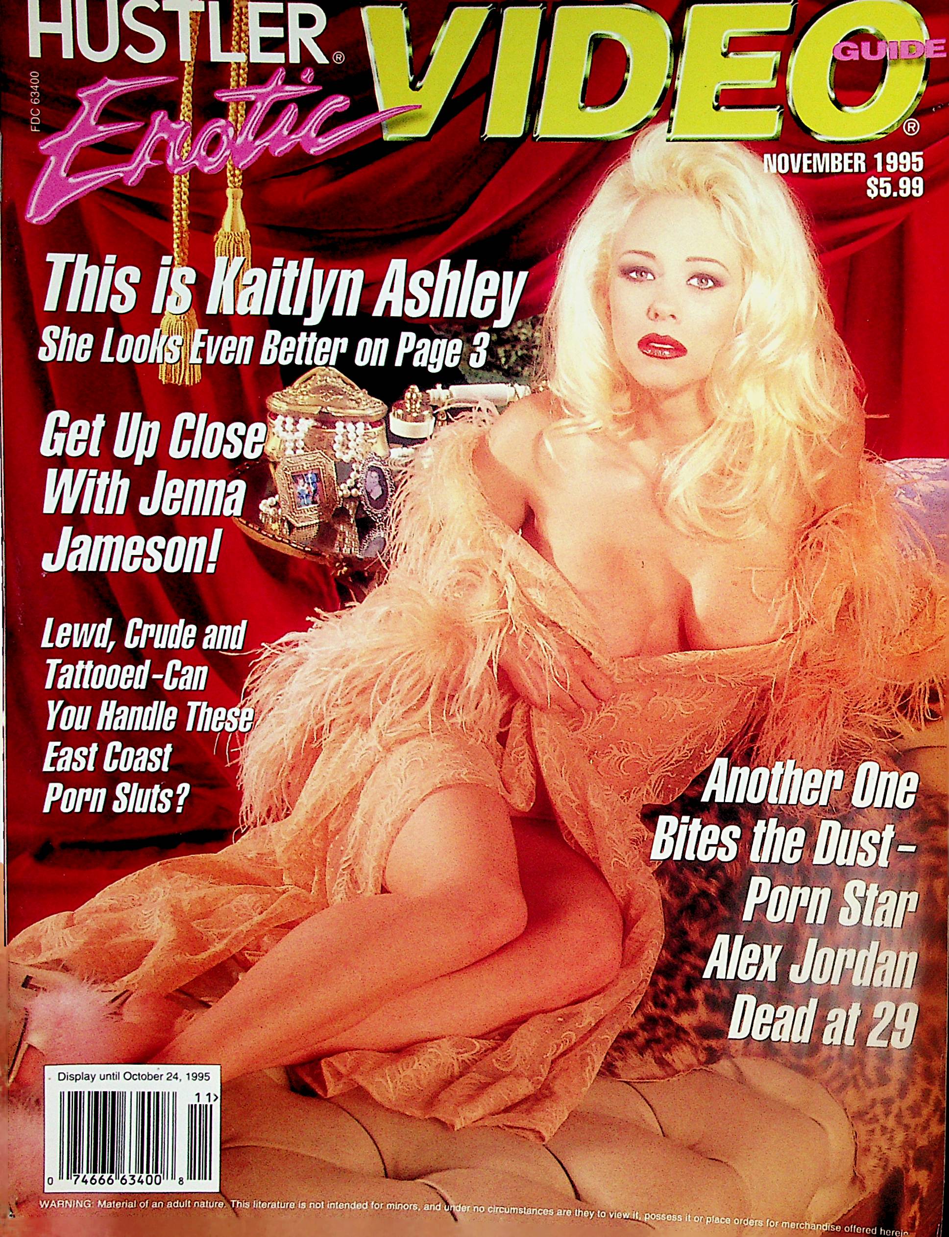 Hustler Erotic Video Guide Magazine Kaitlyn Ashley / Jenna Jameson Nov –  Mr-Magazine