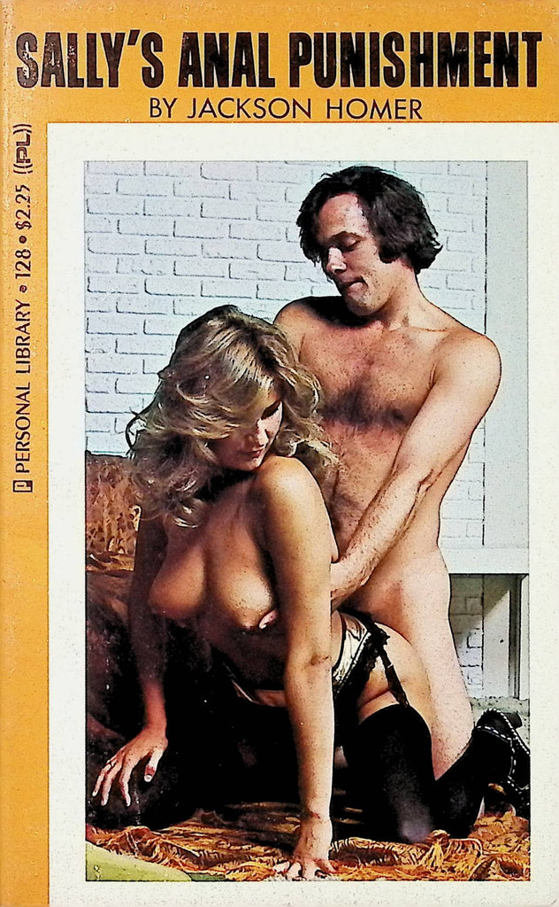 Sally's Anal Punishment by Jackson Homer 1977 Personal Library PL128 Adult Erotic Paperback Novel-060324AMP