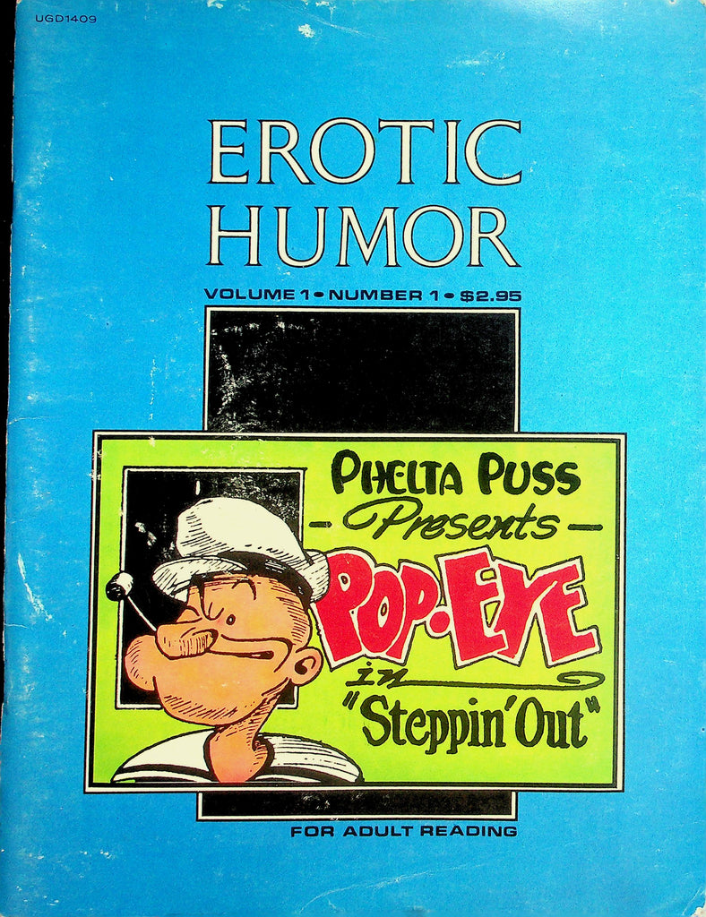 Erotic Humor Adult Magazine   Popeye , Wimpy, Dagwood  vol.1 #1 1970's   072526lmp-GSC