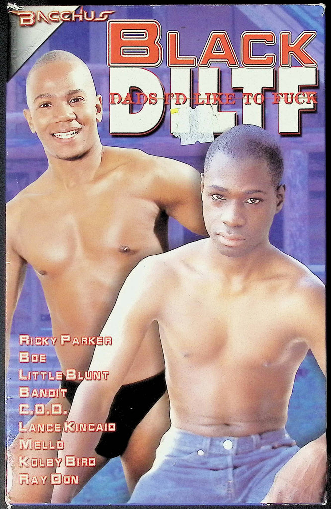 Black Dads I'd Like To Fuck Bacchus Gay VHS 2004 093024JKVHS2