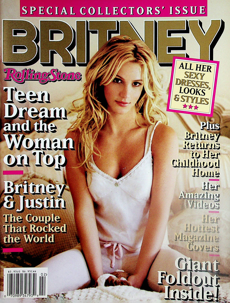 Rolling Stone Britney Spears Special Collectors Issue Sexy Dresses, Looks & Style  #1  1990's   102524lm-p