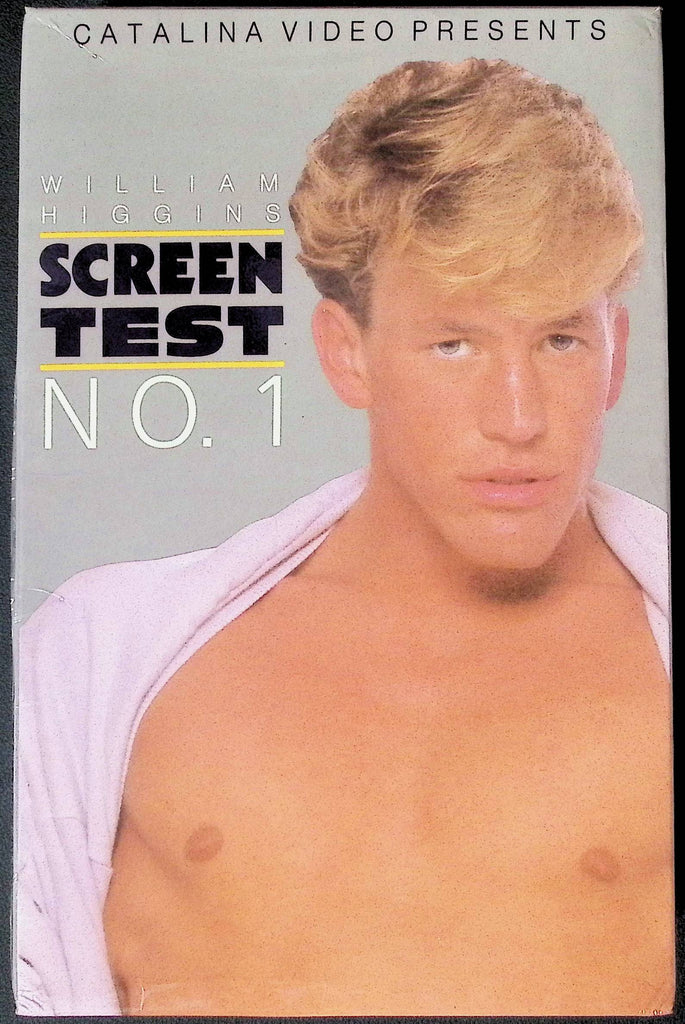 William Higgins Screen Test No. 1 Catalina Distributing, Ltd. Gay VHS 101124JKVHS2