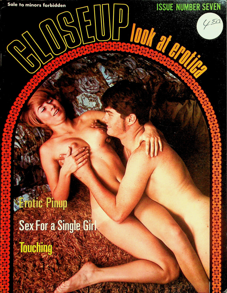 Closeup Look At Erotica Magazine  Erotic Pinup / Sex For A Single Girl #7 1971    091826lmp-gsc