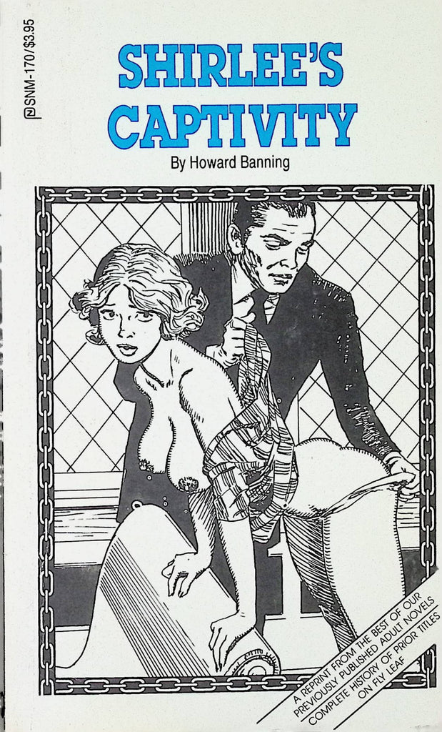 Shirlee's Captivity by Howard Banning SNM-170 1989 Reprint American Art Enterprise Adult Erotic Paperback Novel-070824AMP