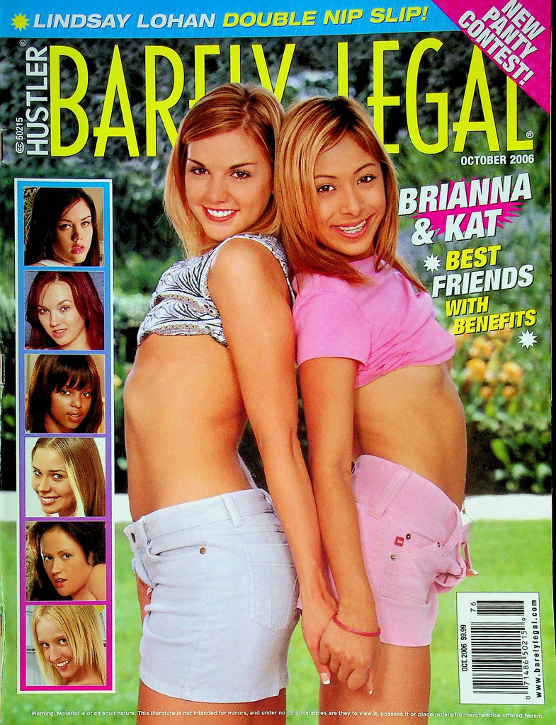 Hustler Barely Legal Magazine Brianna & Kat October 2006 041924RP