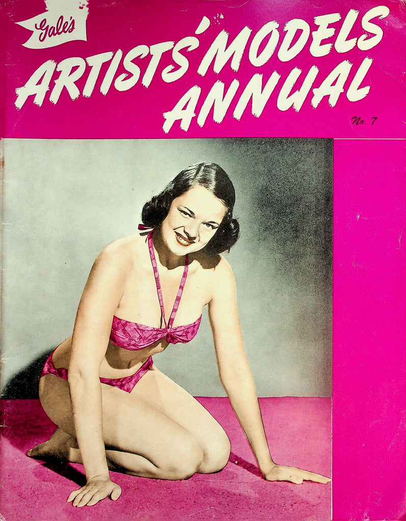 Gale's Artist's Models Annual Vintage Magazine  Nude Models  #7  1960's    052626lmp-GSC