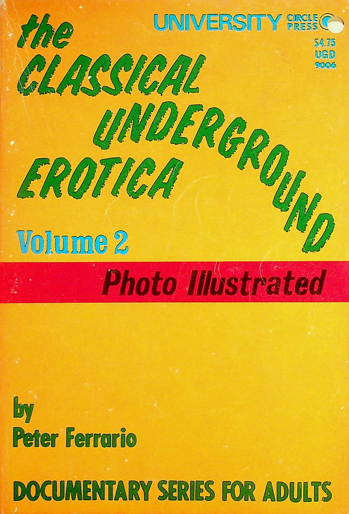 The Classical Underground Erotica Photo Illustrated Book by Peter Ferrario  vol.2 1971   092926lmp-GSC