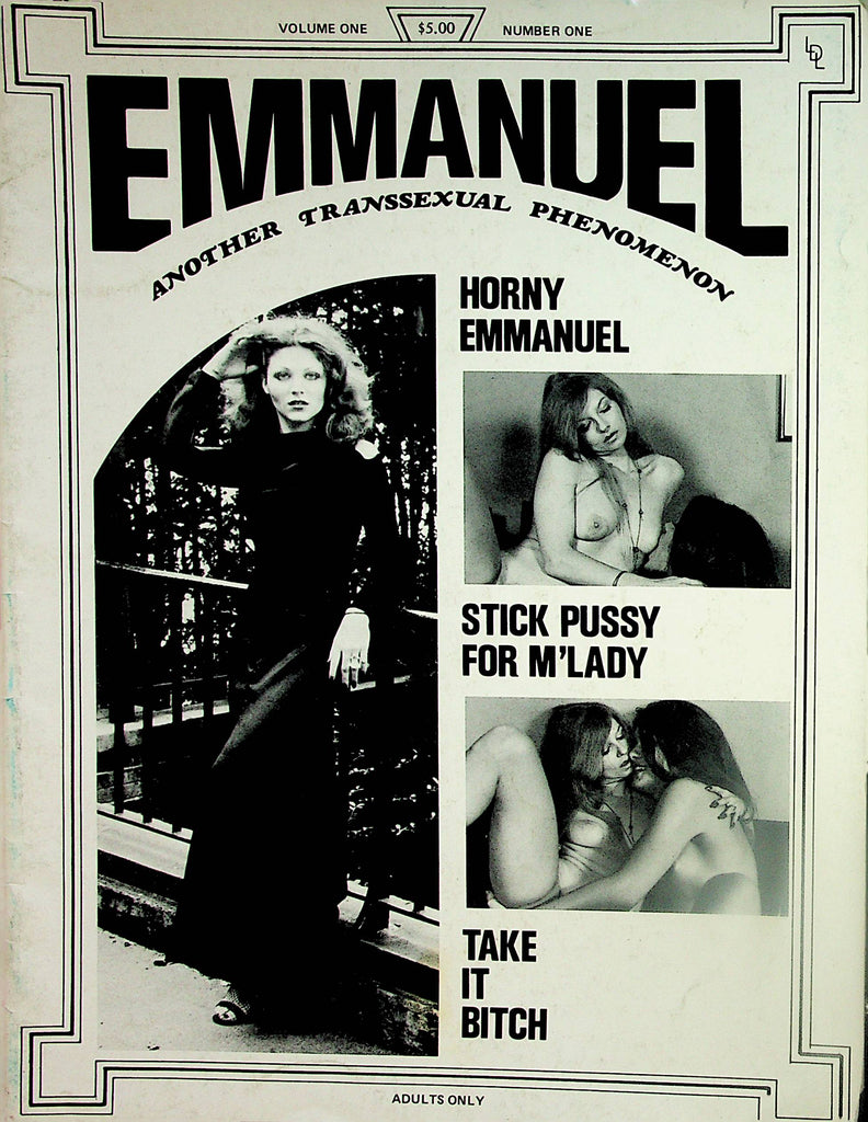 Emmanuel Another Transsexual Phenomenon Magazine   Stick Pussy For M'Lady  vol.1 #1  1976   London Enterprises   011624lm-p2
