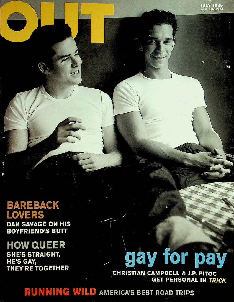 Out Gay & Lesbian Magazine  Christian Campbell & J.P. Pitoc  July 1999   042226lmp