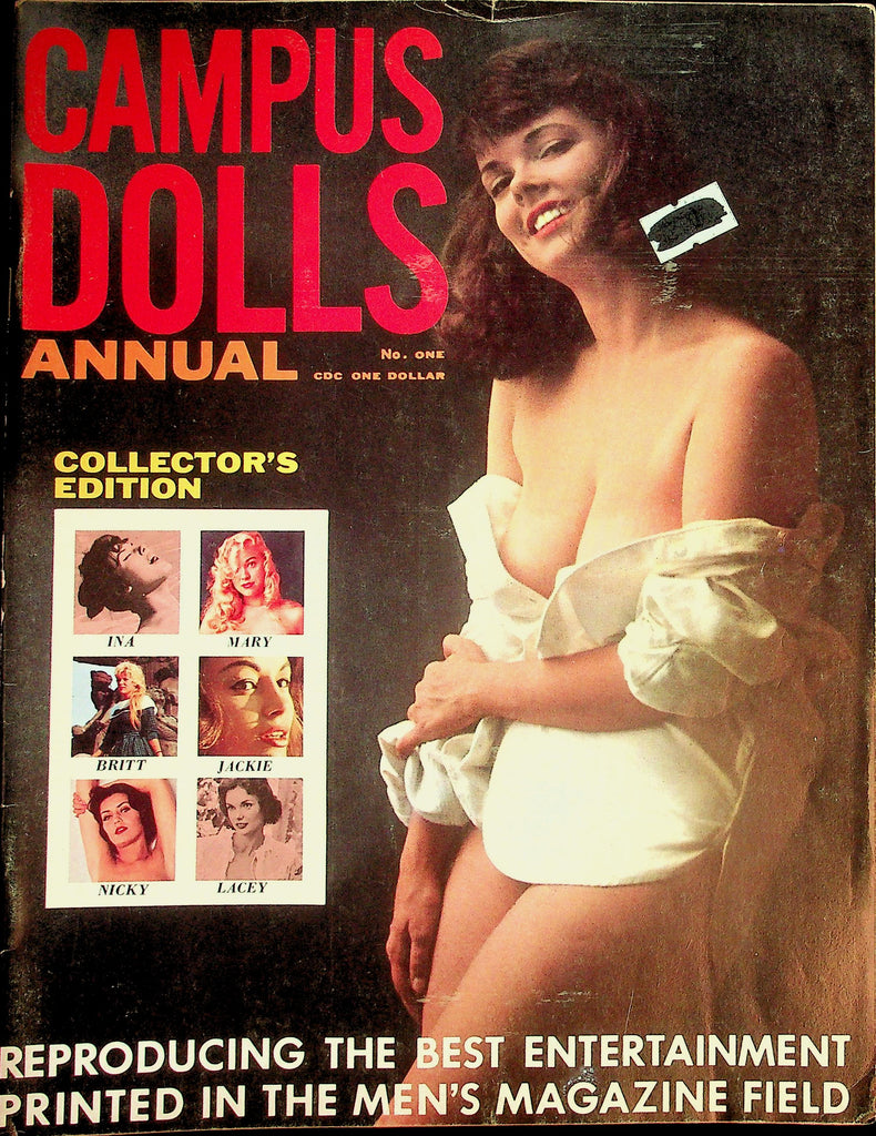 Campus Dolls Annual Magazine  Ina, Mary, Britt & More!  #1  1964  032126lmp