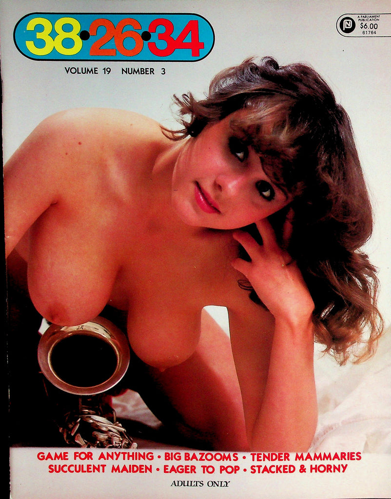 38 26 34  Busty Magazine  Game For Anything/ Succulent Maiden  vol.19 #3 1982  Parliament  081626lmp-GSC