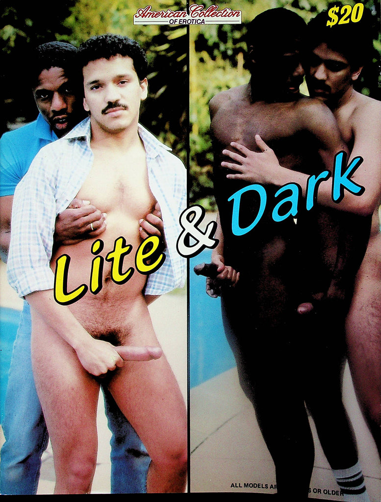 Lite & Dark Gay Magazine  #1  1980's    111924lm-p