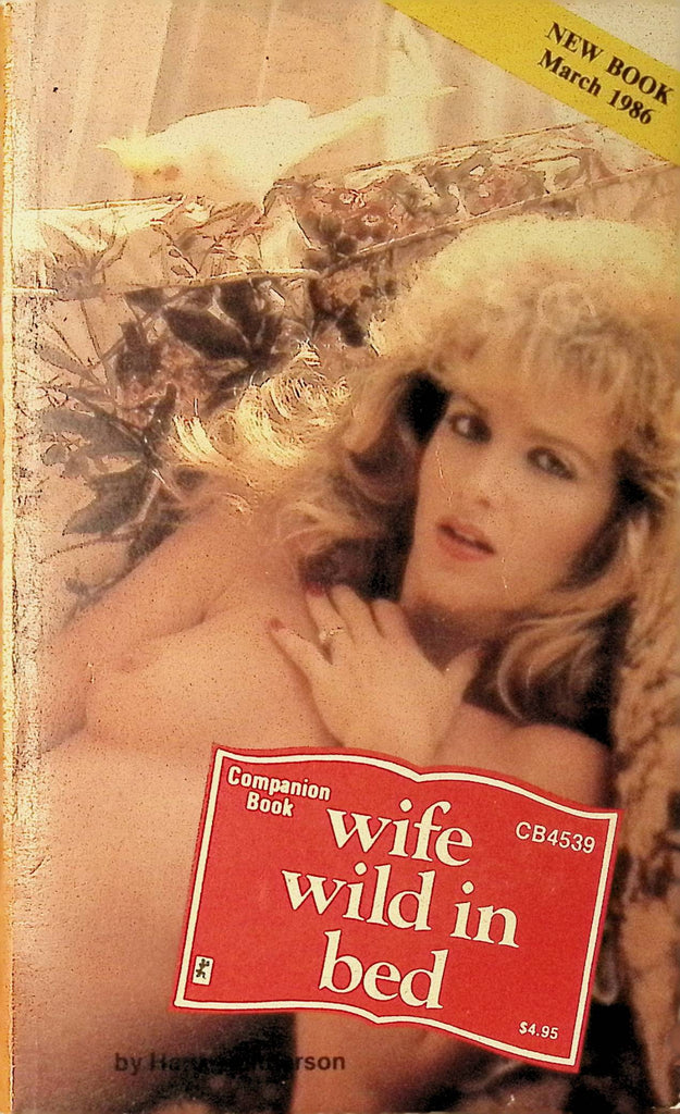 Wife Wild in Bed by Hank Henderson CB4539 March 1986 Greenleaf Classics Adult Paperback Novel 070725AMP