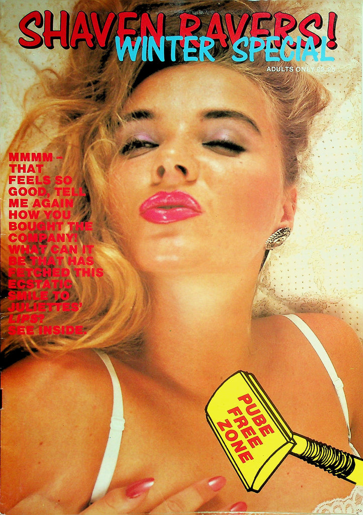 Shaven Ravers! Winter Special Magazine  See Juliettes Lips!  1990's      041126lmp