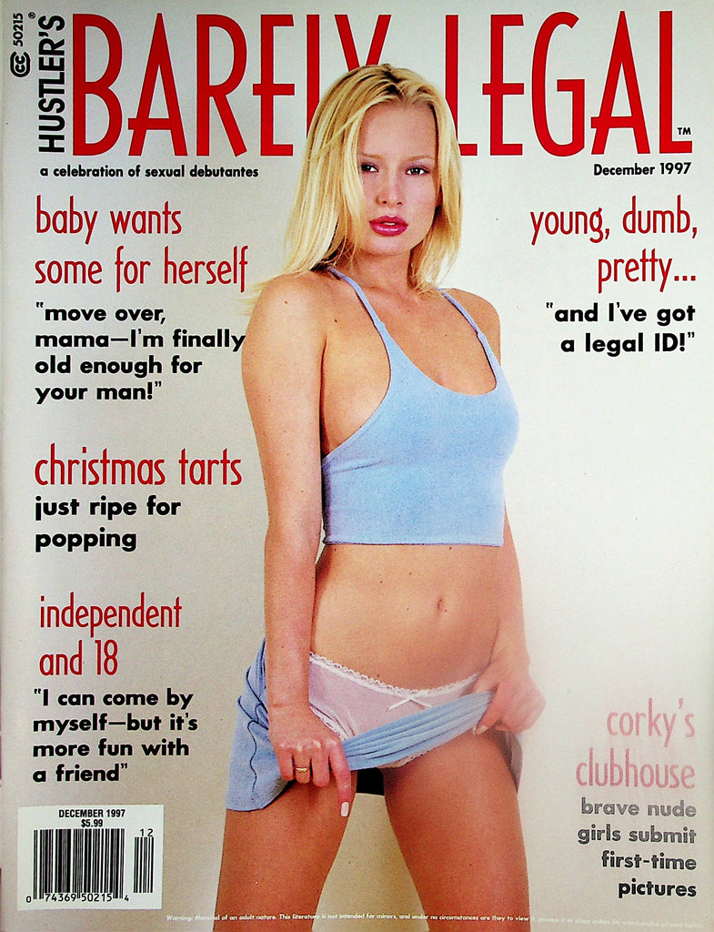 Hustler's Barely Legal Magazine   Covergirl Venus  December 1997    062124lm-p