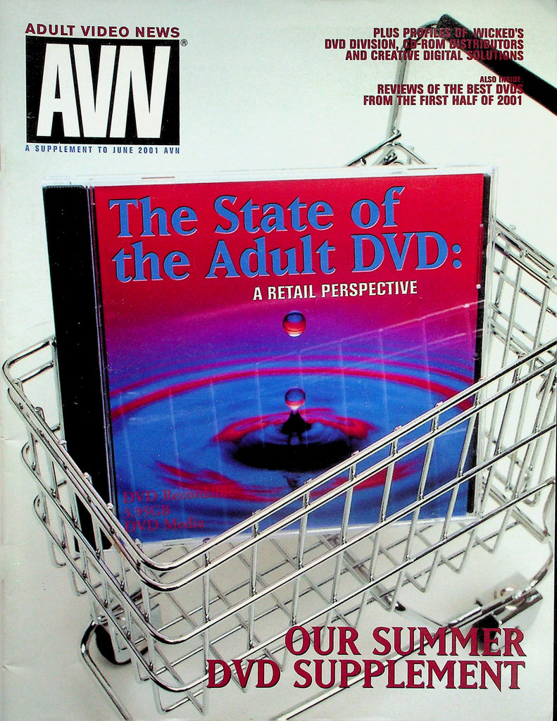 AVN Adult Video News Supplement Magazine  The State Of The Adult DVD  June 2001   122925lmp