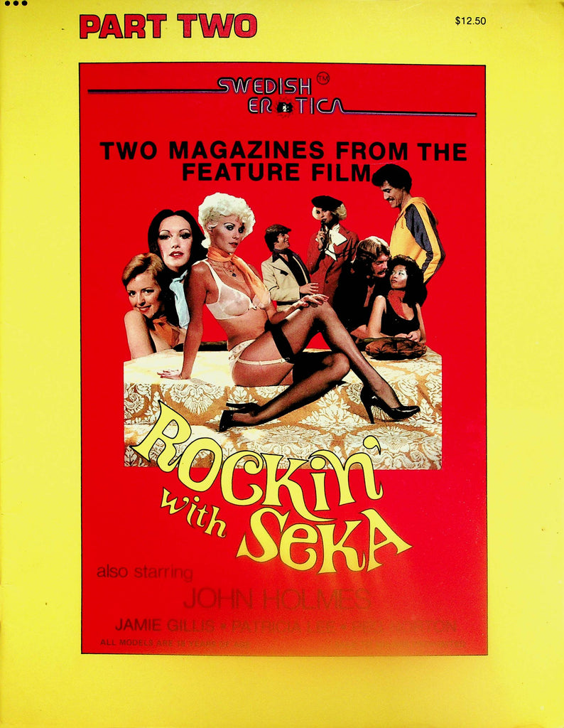Rockin' With Seka Part Two Magazine   Jamie Gillis, Patricia Lee, Peg Norton  1980's      090925lm-p