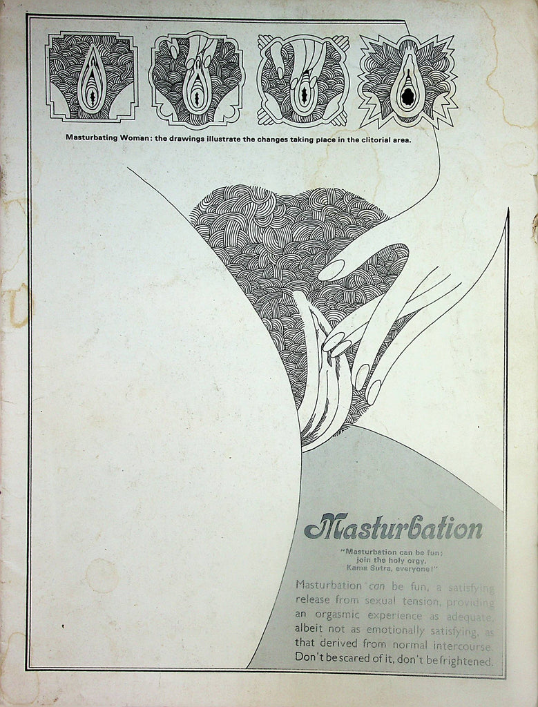 Masturbation  Magazine   1960's  Readers Copy  042124lm-p
