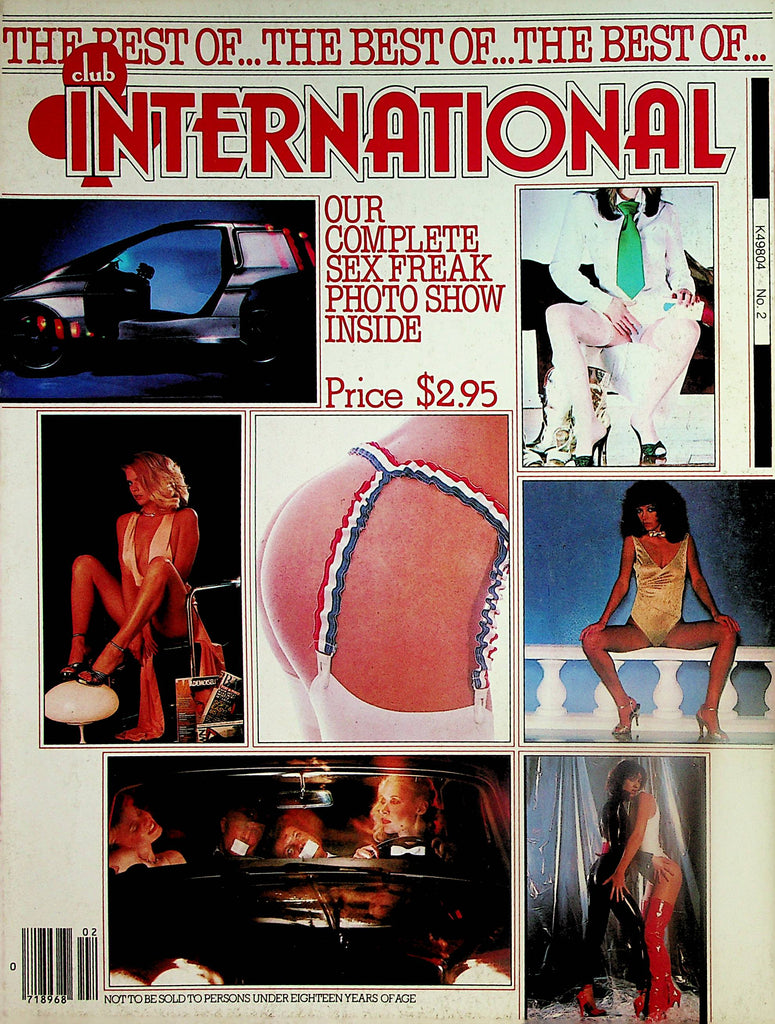 The Best Of Club International Magazine  Centerfold Lana / Sex Freak Photo Show   #2 1979 Paul Raymond  020624lm-p