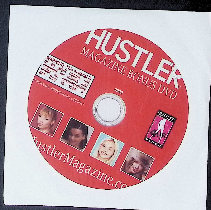 Hustler Magazine 4 Hour Bonus DVD #0903 Adult DVD 121725AKDVD-D33