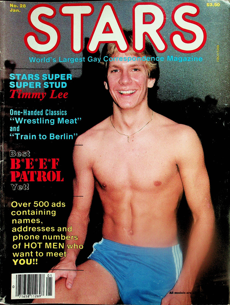 Stars Gay Magazine  Super Stud Timmy Lee  January 1984   091525lm-p