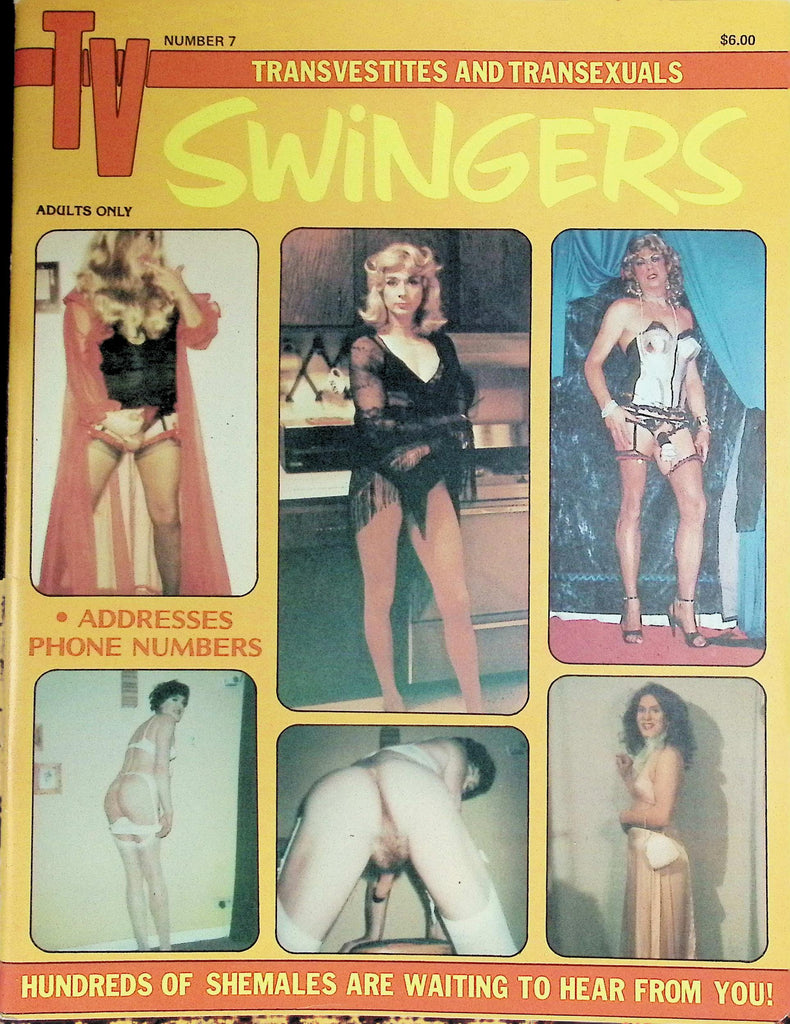 TV Swingers Magazine #7  1980s Hundreds of Shemales   100226LLP