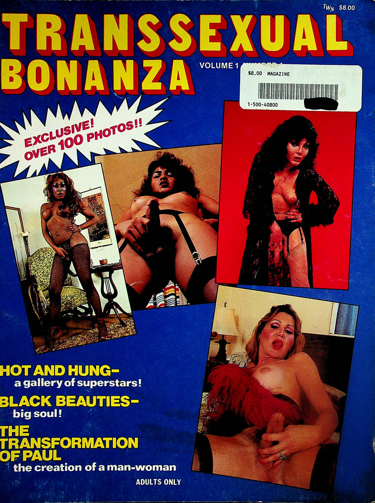 Transsexual Bonanza Magazine   Hot And Hung/ The Transformation Of Paul  vol.1 #4 1989   041724lm-p2