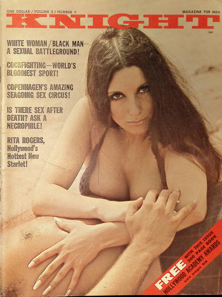Knight Magazine Vol 8 #9 January 1971 Rita Rogers Jeanette Biffiger 121125AMP