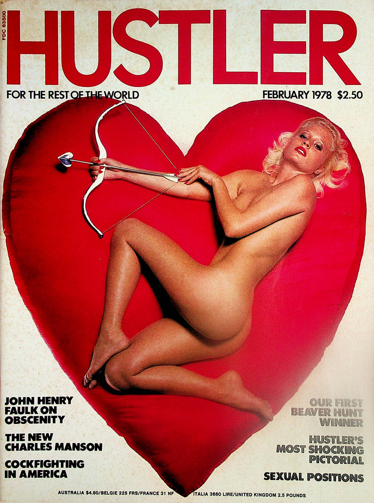 Hustler Magazine   First Beaver Hunt Winner & Centerfold Girl Beverly  February 1978    120824lm-p