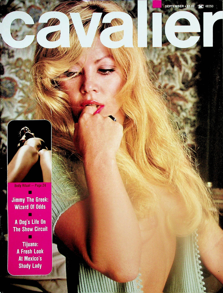 Cavalier Vintage Magazine  Cover/Centerfold Girl Rita  September 1973   062625lm-p