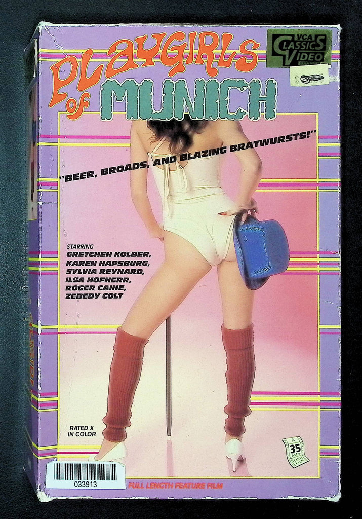 Playgirls Of Munich Classics Video VHS 1990 Gretchen Kolber Karen Hapsburg 061625DMVHS