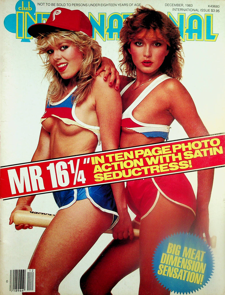 Club International Magazine   Mr. 16 1/4" / Francesca  December 1983  090825lm-p