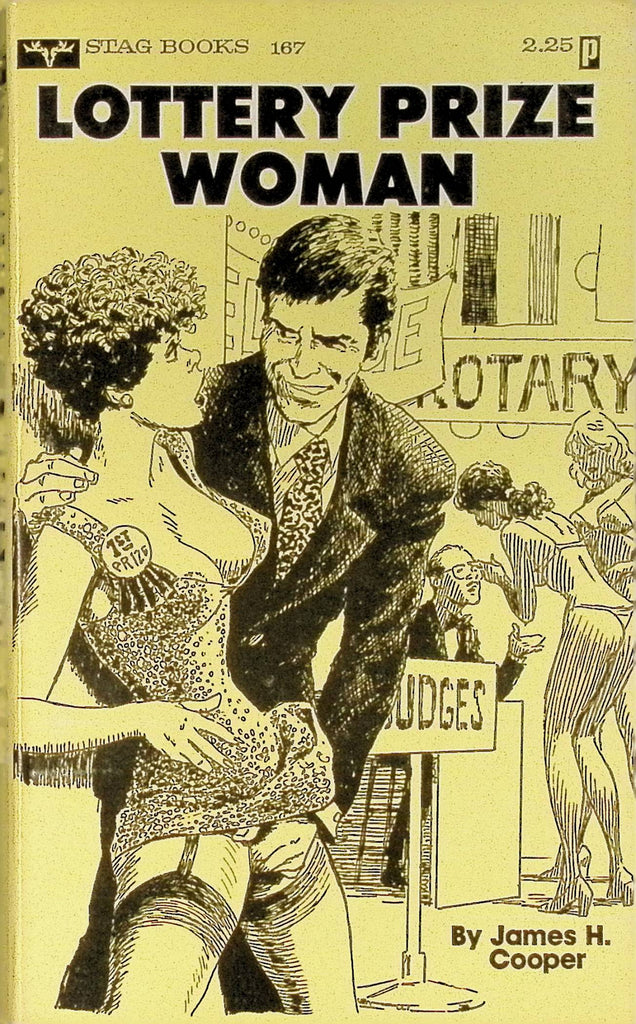 Lottery Prize Woman by James H Cooper 1976 167 Stag Books Adult Paperback Novel 082725AMP