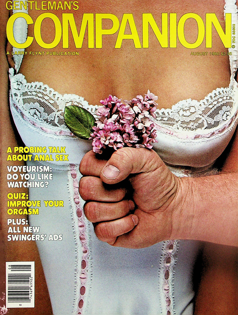 Gentleman's Companion Magazine  Probing Talk About Anal Sex /  Improve Your Orgasm   August 1980   021324lm-p
