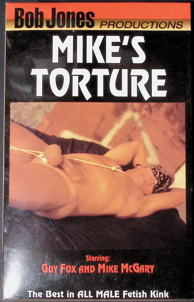 Mike's Torture Bob Jones Productions Gay VHS 2001 101624JKVHS5
