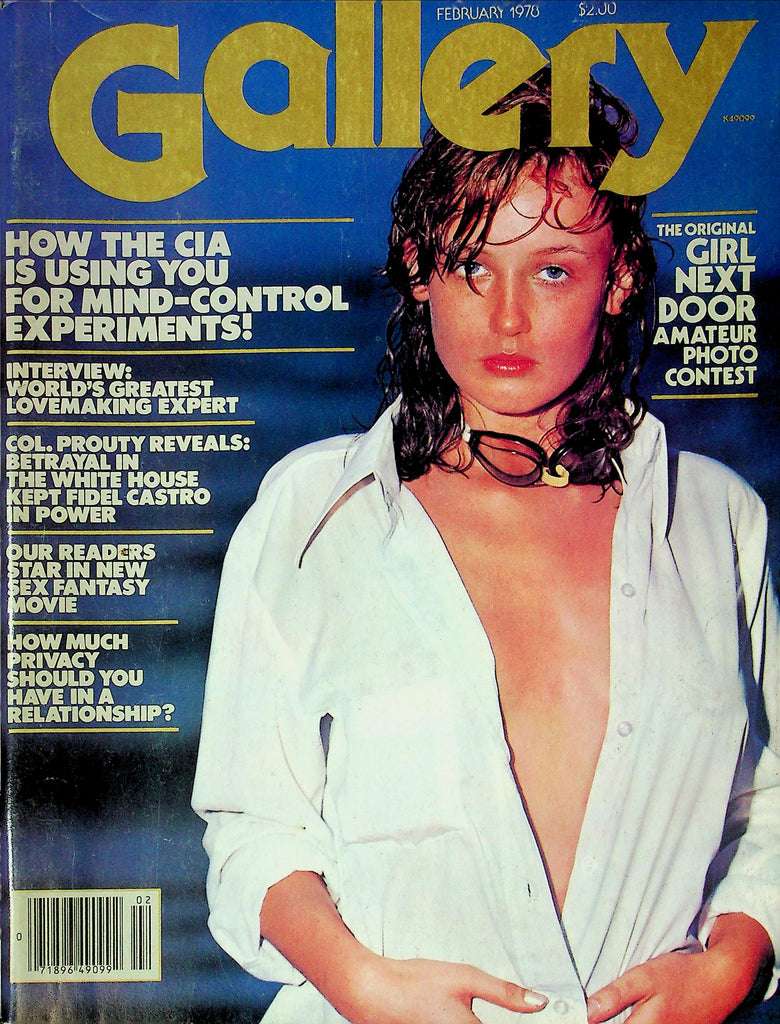 Gallery Magazine Girl Next Door Amateur Photo Contest February 1978 072125RP-