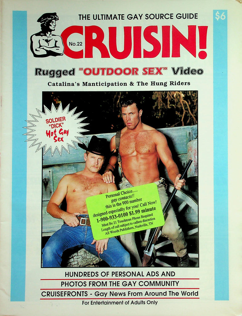 Cruisin! The Ultimage Gay Source Guide   Soldier "Dick" Hot Gay Sex  #22  1995    062026lmp-GSC