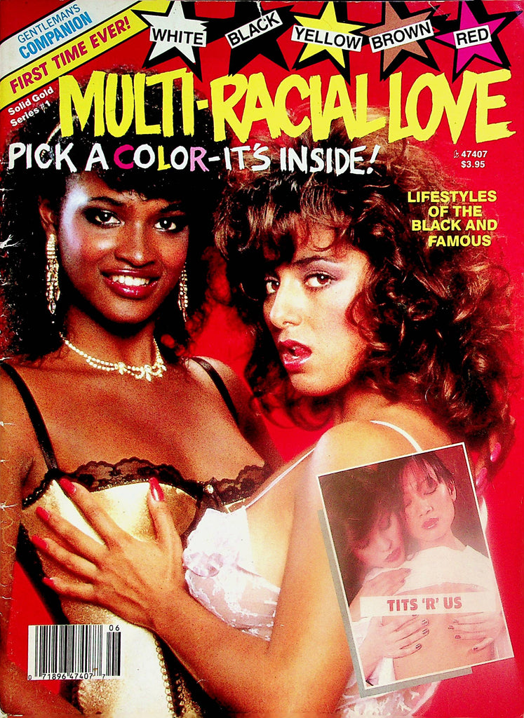 Multi-Racial Love Magazine    Arabian Nights Mideast Muff  June 1987     092224lm-p