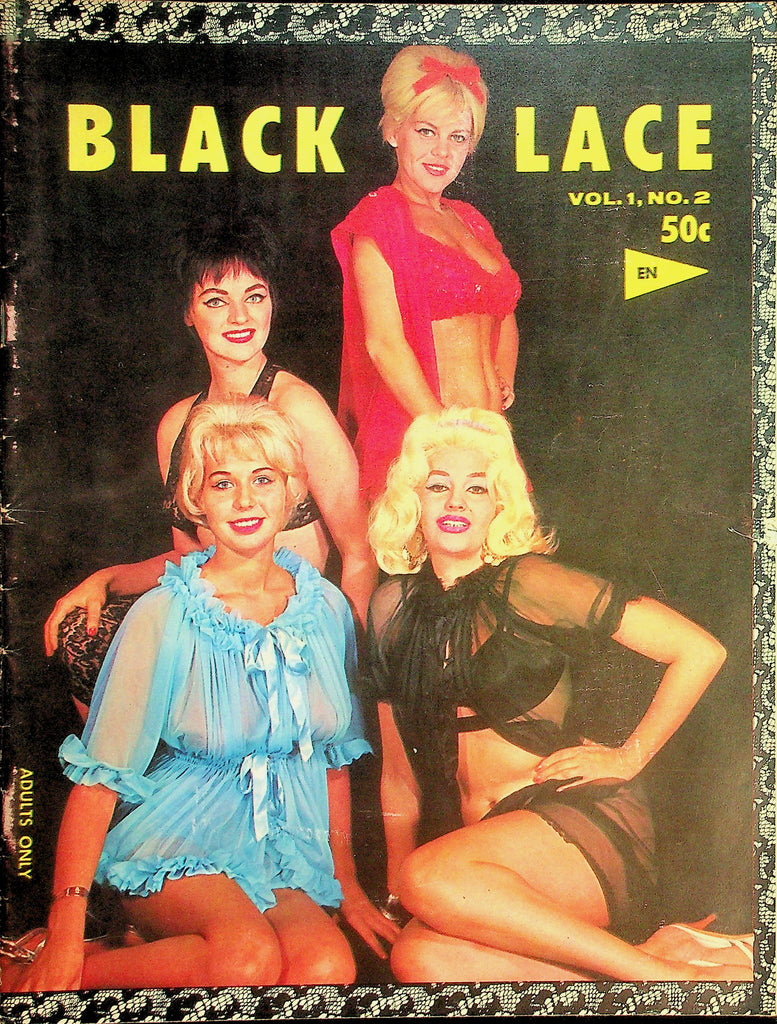 Black Lace Magazine  Blonde Bronzed Beauty Linda  vol.1 #2  1961  091926lmp-GSC