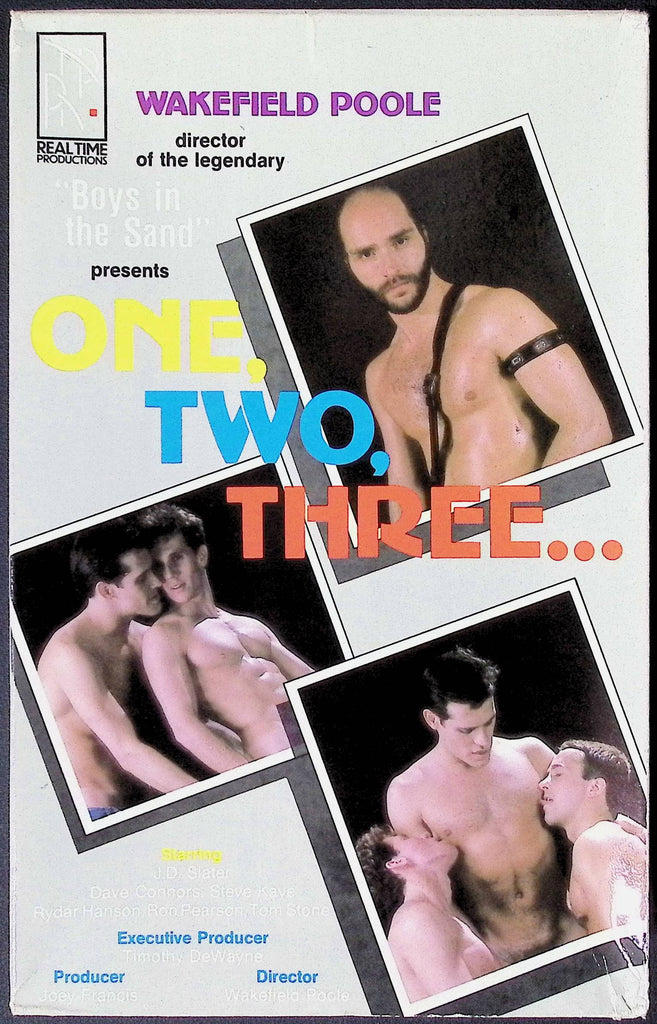 One Two Three L.A. Video Corporation Gay VHS 1985 101624JKVHS